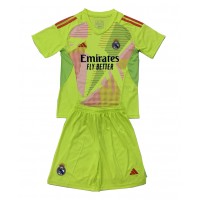 Camiseta Real Madrid Portero Tercera Equipación Replica 2024-25 para niños mangas cortas (+ Pantalones cortos)